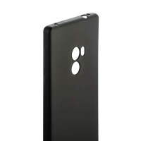 Cиликоновый чехол для Xiaomi Mi Mix 2S Black (черный)